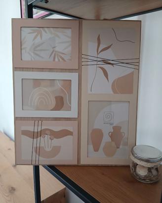 Portafoto multiplo in legno Mascagni Casa