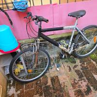 Bicicletta Mountain bike e lucchetto antiscasso 