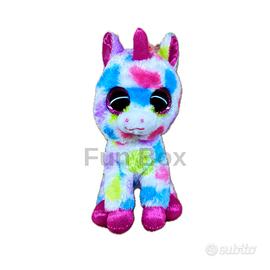 Peluche Unicorno 15cm Occhi Lucidi