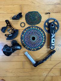 Gruppo Completo Cambio Sram Eagle XX1 Raimbow