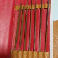 set di circa 18 lime ad ago da 15-18 cm usate