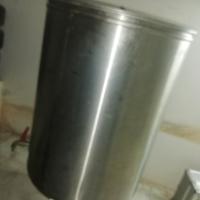 Botte orna olio inox 200 litri rubinetto