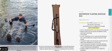 custodia stagna per fucile da caccia