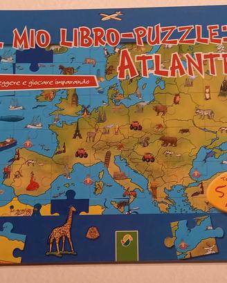 Libro Puzzle Atlante – 5 Puzzle da 48 Pezzi