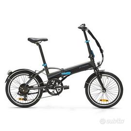 ebike pieghevole Decathlon Tilt 500E pedalata ass.