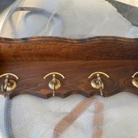 Porta giacca - attaccapanni legno fatto a mano