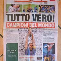 GAZZETTA DELLO SPORT 10 LUGLIO 2006 ITALIA CAMPION