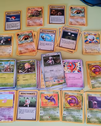 Carte pokemon vari anni 