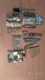 Materiali di costruzione presepe