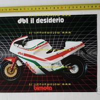Bimota DB1 1985 depliant moto originale brochure