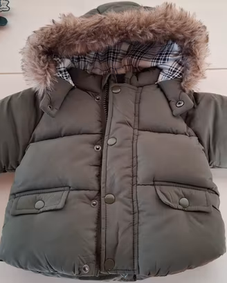 Giacca invernale bambino 6 - 9 mesi 68 cm NUOVA