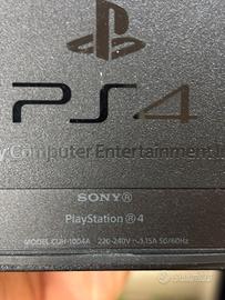 Console PlayStation PS4 500GB jet Black CUH-1004A