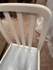 Sedie laccato bianco