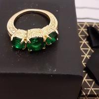 Anello tipo SMERALDO nuovo