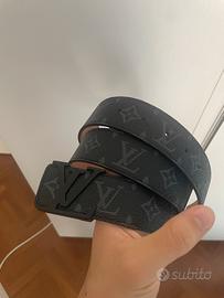 Cintura nera Louis Vuitton