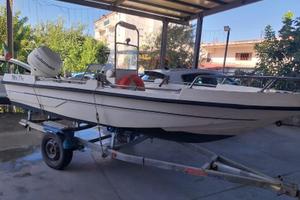 Barca e motore 40 cavalli johnson 4 tempi