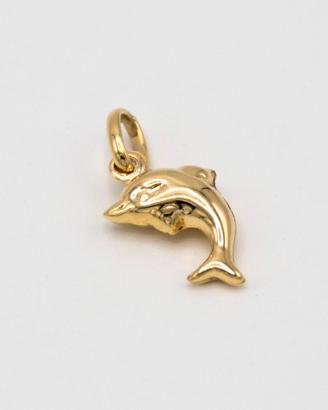 Ciondolo “delfino” in oro giallo 9 kt S.14