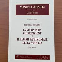 La volontaria giurisdizione 3ed Cedam Genghini