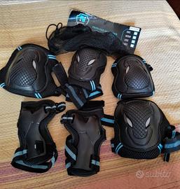 Protezioni roller monopattino skate bambino