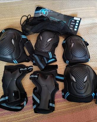 Protezioni roller monopattino skate bambino
