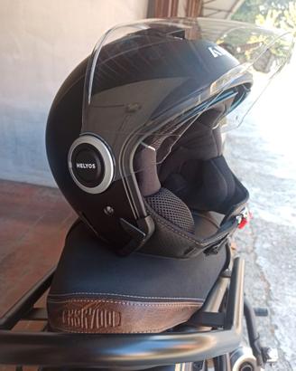 AIROH HELIOS COLOR BLACK MATT – CASCO TAGLIA M - S