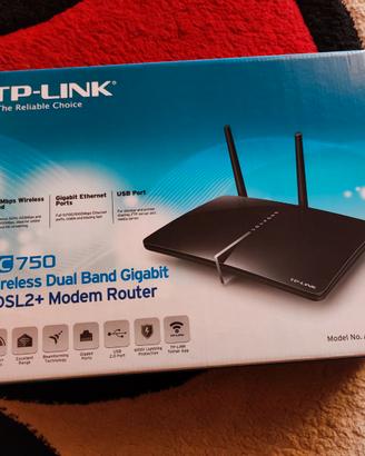 TP-LINK Archer D2 AC750 ADSL2+ MODEM ROUTER
