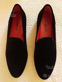 Mocassini velluto n.40