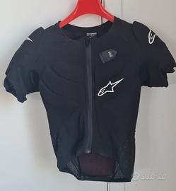 giubbetto con protezione spalle/schiena per MTB