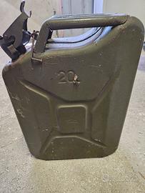tanica gasolio/olio uso militare 20 lt