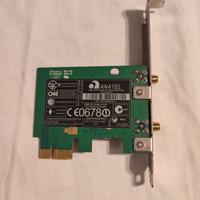 Scheda di rete wireless + antenna