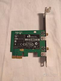 Scheda di rete wireless + antenna