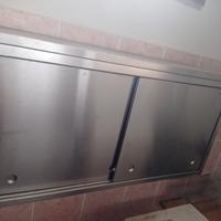 pensile acciaio INOX per cucina professionale 