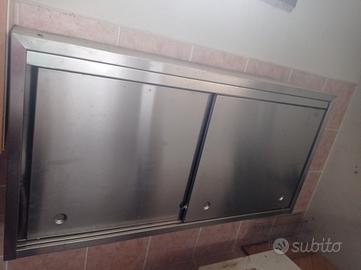 pensile acciaio INOX per cucina professionale 