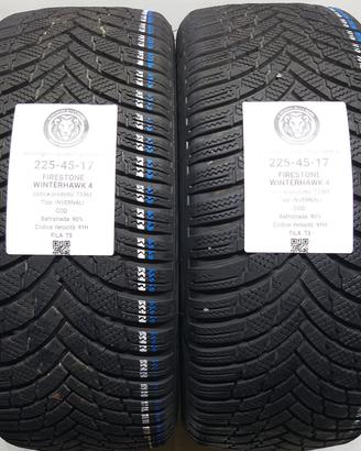2 GOMME 225 45 17 FIRESTONE A73361