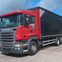 Scania r 450 cassone centinato 8,30m