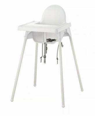 Seggiolone ikea con vassoio