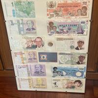 RACCOLTA BANCONOTE E MONETE STORICHE LEGA