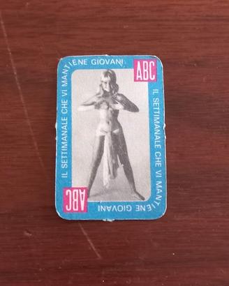 ABC Micro Card Settimanale Anni '60