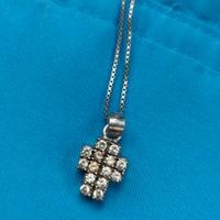 Collana ciondolo crocifisso argento S925