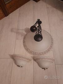lampadario plafoniera   e applique