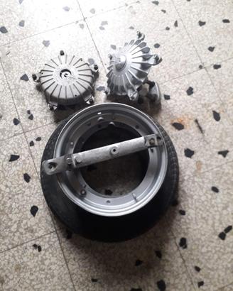 Kit Tamburi e Ruote per 50 special completo