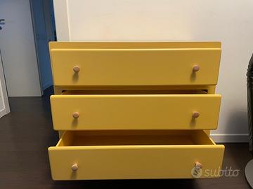 Cassettiera Maisons Du Monde color giallo/senape