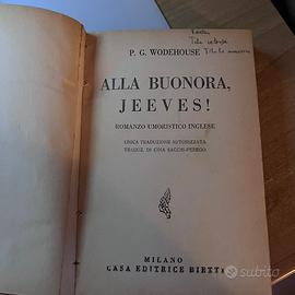 Alla buon’ora, Jeeves! – P. G. Wodehouse – Bietti