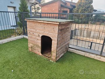 Casetta cane in legno