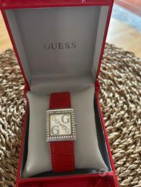 Orologio rosso Guess