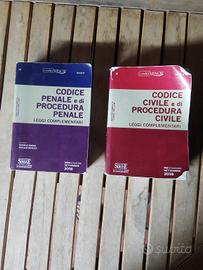 Codice Penale + Civile + Procedura Penale e Civile
