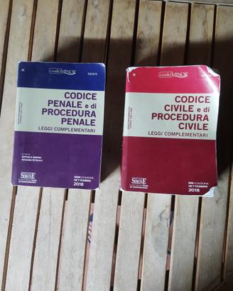 Codice Penale + Civile + Procedura Penale e Civile