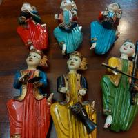  7 sculture miusicisti