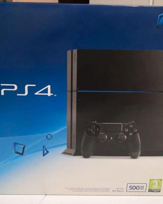 PS4 500GB CUH-1216A + Scatola + 2 Giochi