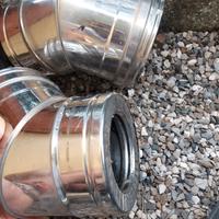 curve 80/130  camino doppia parete